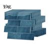 Moisture Proof Wall Panels 8PCS Faux Brick Stickers, Waterproof Adhesive Mosaic Decals, Moisture-proof Easy To Clean Backsplash Tiles Peel And