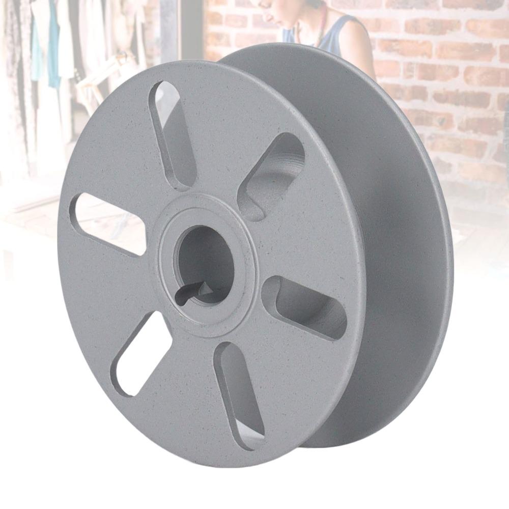 32mm Diameter Sewing Machine Bobbin 6 Hole Precision Stainless Steel Bobbin Alumina Industrial for Durkopp Adler 867 868