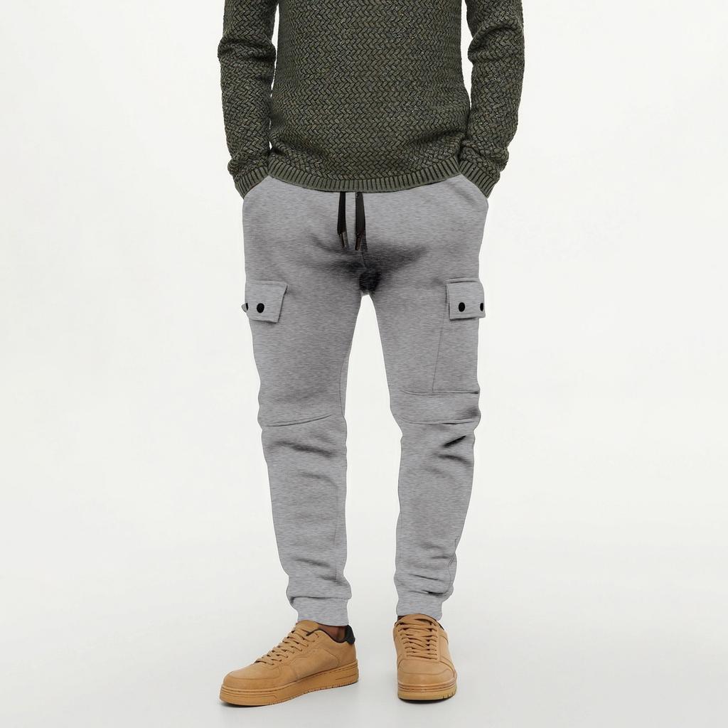 Men's Casual Loose Multi-pocket Fitness Sportswear Pants