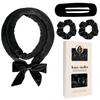 Portable Fabric Curling Kits No Heat Needed Harmless Hair Styling Roller Comfortable Overnight Hair Curler 4PCS