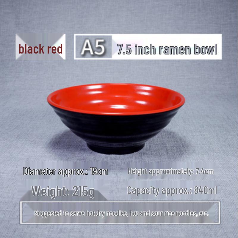 Melamine Imitation Porcelain Japanese Noodle Bowl