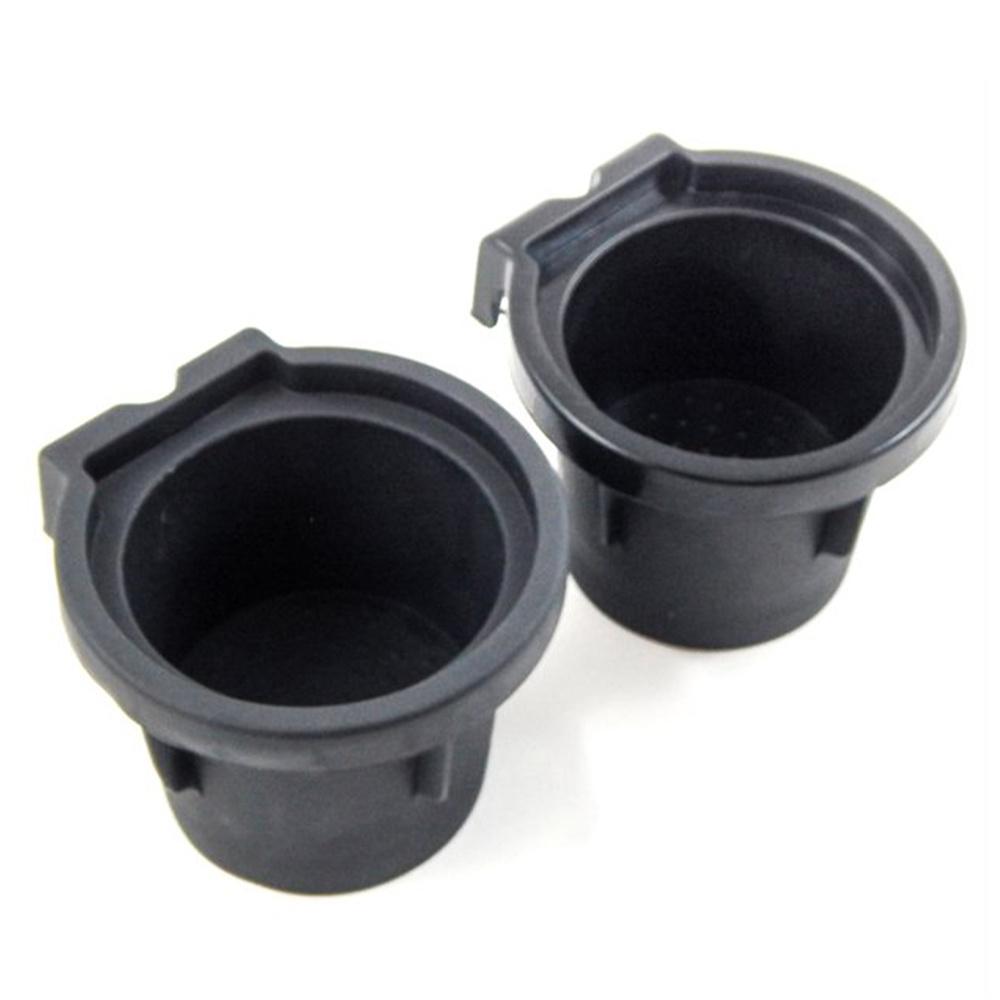2Pcs Cup Holder Insert For Nissan Frontier 05-17 Pathfinder 05-14 Xterra 2005-15