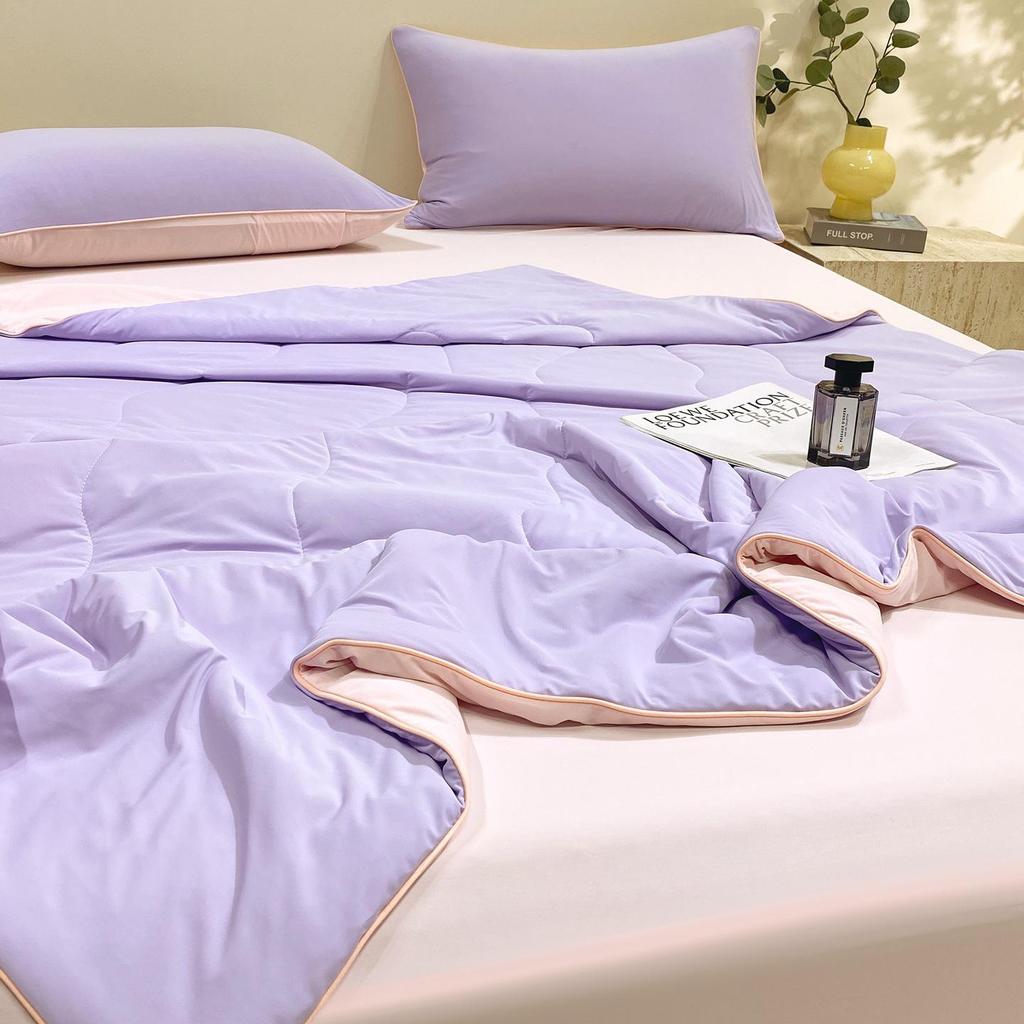 A-Class Light Luxury Cooling Quilt - Black Technology, Machine Washable, Summer Quilt, Air Conditioning Compatible