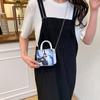 Cartoon Fashion Trend Small Square Bag Exquisite High-end Texture Handbag Chain Shoulder Messenger Bag Women