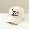 Children's Dinosaur Baseball Cap - Boys' And Girls' Embroidered Multi-color Baseball Cap For Spring And Autumn 