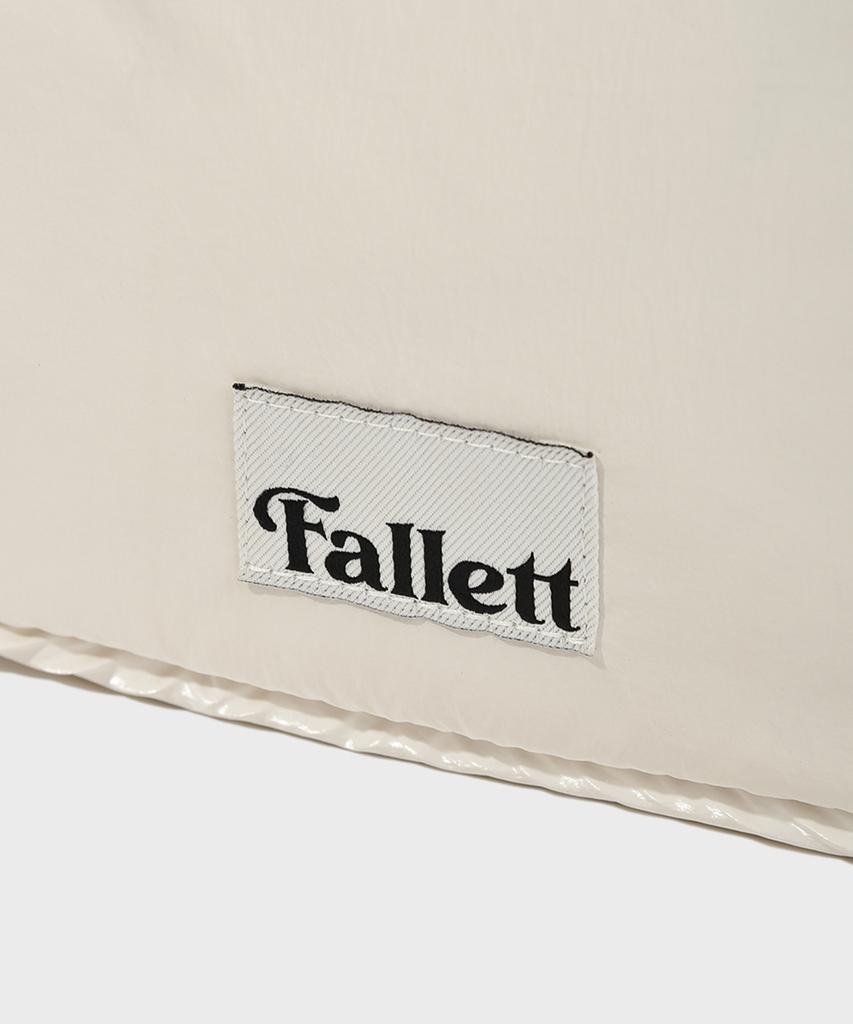 Fallett [24Fw] Two-Way Mini Padded Bag Ivory
