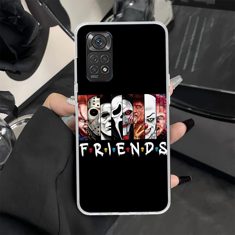 

Horror Movie Terrifier Phone Case for Xiaomi Redmi Note 14 13 12S 12 11S 11T 11E Pro Plus 11 10 10S 9S 5G Soft Silicone Cover Re Redmi Note 13 Pro 5G