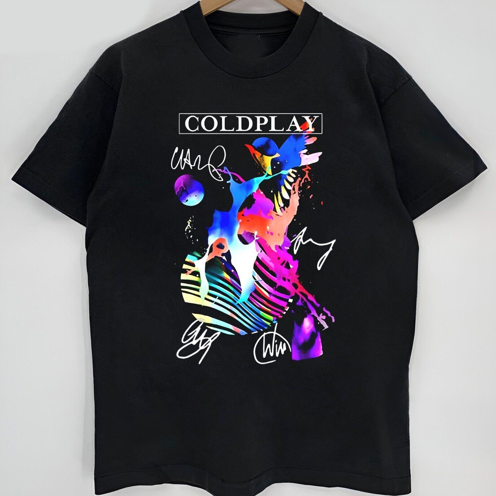 New Coldplay Band Shirt Rare Unisex Tee M