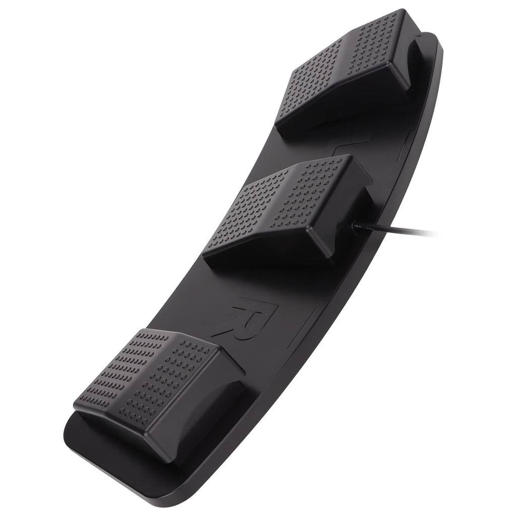 USB Triple Foot Switch Programmable Computer Keyboard Shortcut Customized Combination for Video Game Console Control Pedal, Keys, Keys, (FS23_PM)