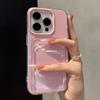 2in1 Card Holder Slot Wallet Po Pocket Clear Candy Color Case For iPhone 16 15 14 13 12  Pro Max TPU+PC Shockproof Cover