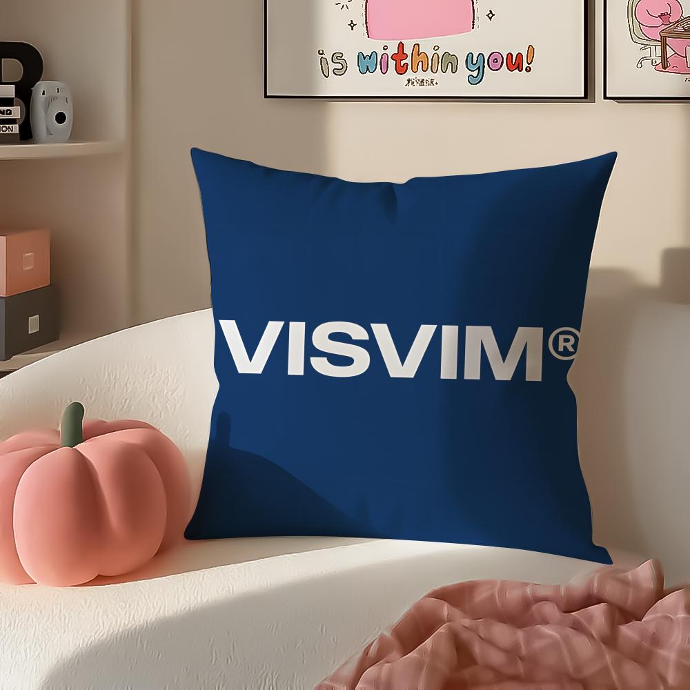 Brand Design VVisvimS Cushion Cover Pillowcase Short Plush Invisible Zipper Room Sofa Cushion Cover