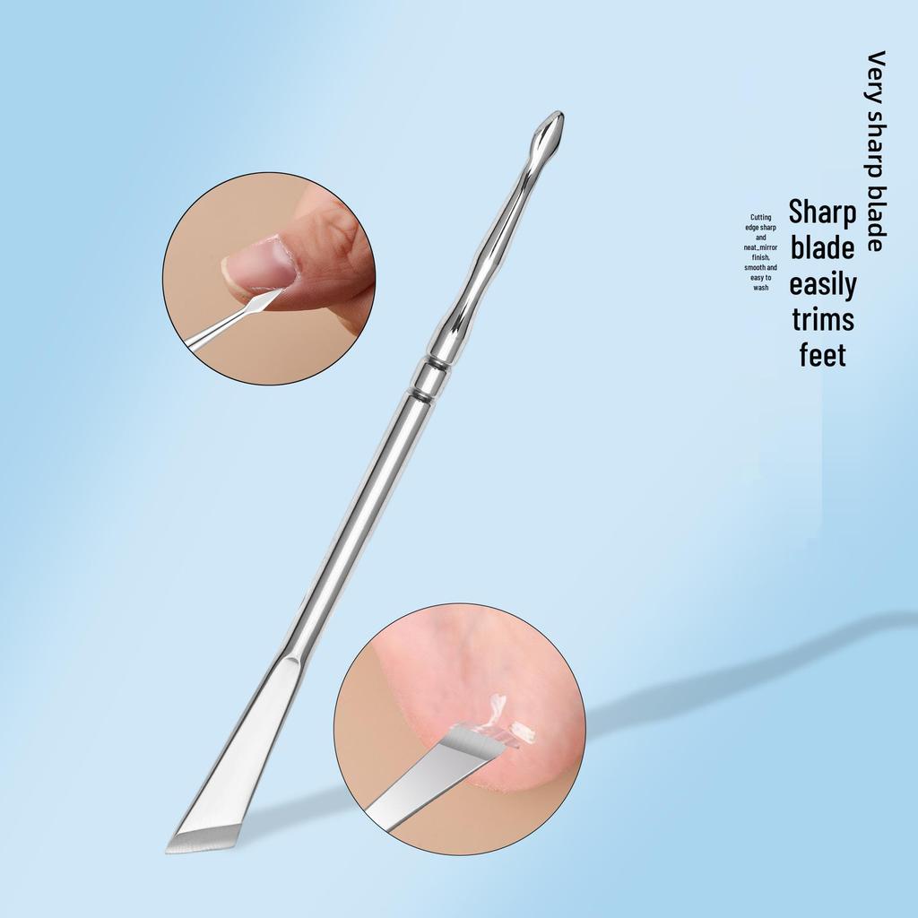 Stainless Steel Ingrown Toenail Knife Set: Sharp Pedicure Tools for Callus Removal & Dead Skin Scraping