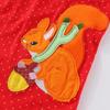 Autumn Cartoon Animal Girls' Long Sleeve Sweatshirt - European/American Style, Cute Children's Top