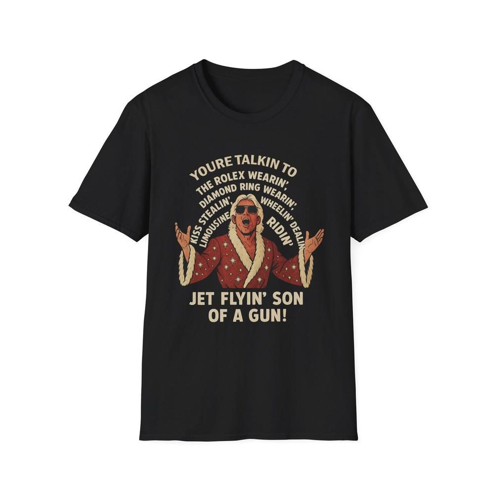 Ric Flair “Woooo!” Wrestling Legend T-Shirt – Retro Style Tee for Fans