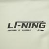 Li-Ning Comfortable Breathable Versatile Round Neck Letter Short Sleeve T-Shirt Men Tops Mineral-Gray ATSV389-12