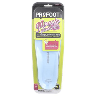 Miracle Insole, Women's 6-10, 1 Pair