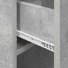 Bedside Cabinet Concrete Grey 29 x 31.5 x 49 cm Particleboard