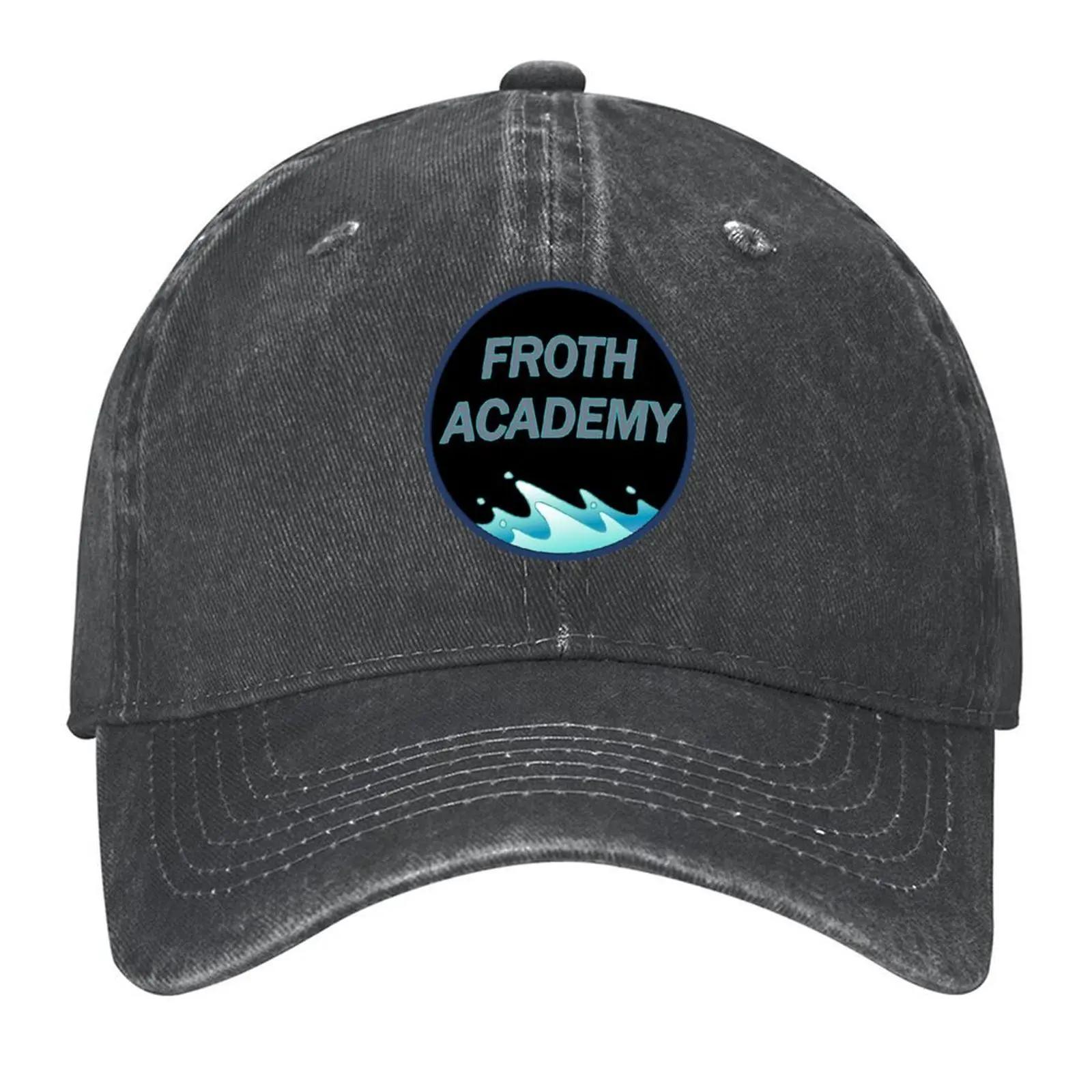 Froth Academy Baseball Cap black Beach Golf Hood Women Men s