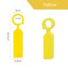 100PCS 10.7x2.3CM Plastic Garden Hanging Plant Tags Ring Label Hook Tree Marker Nursery Stake Greenhouse Bonsai Collar Signs
