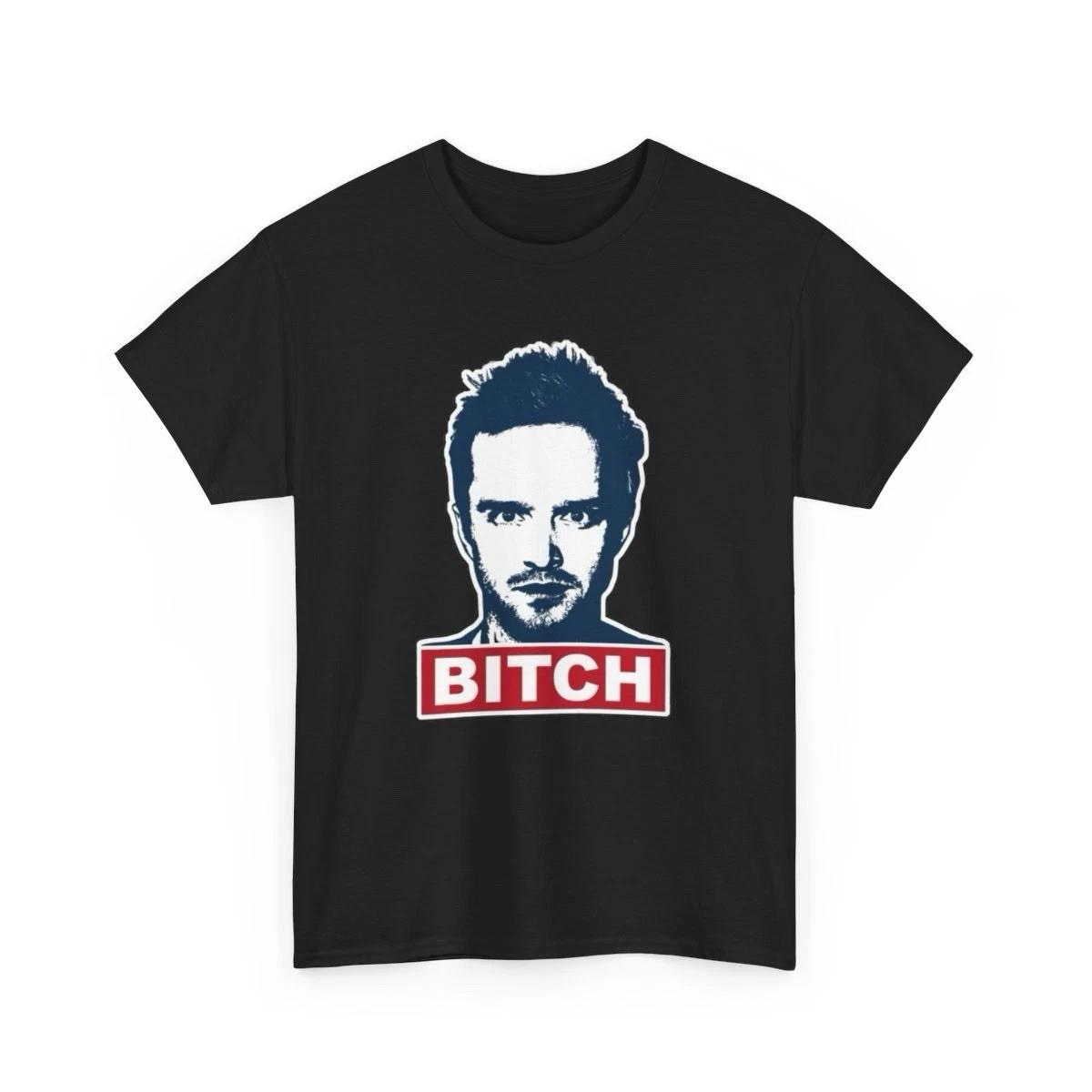 Jesse Pinkman Bitch | Breaking Bad | Unisex Premium 100% Cotton T-shirt Mens Tees Top 3XL
