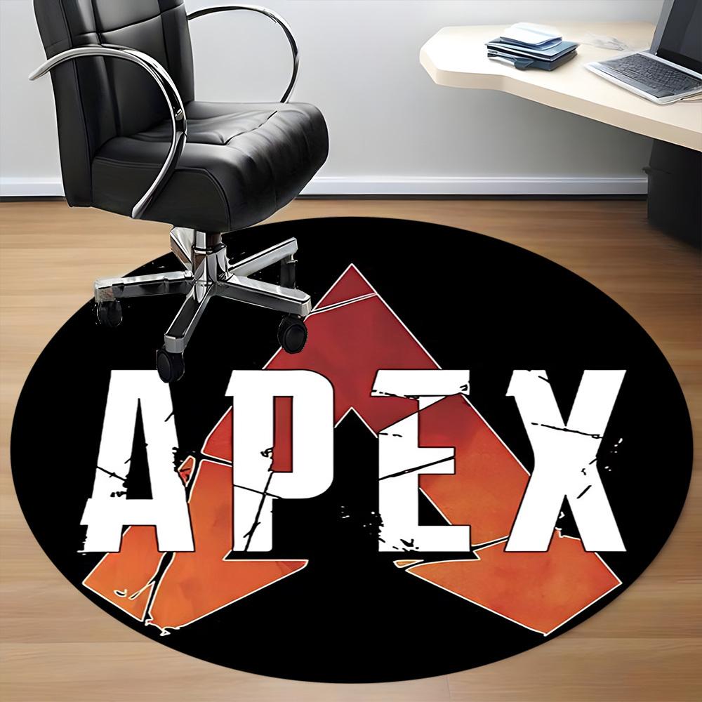 1pc Apex Triangle Chair Carpet for Office, Non slip, Soft and Durable Office Rug for Interior Decoration
