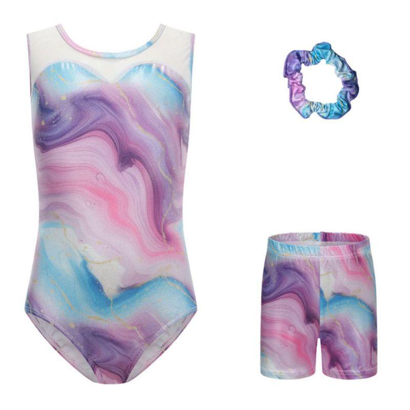 5-12 Years Girls' Gymnastics Leotard Dancerwear