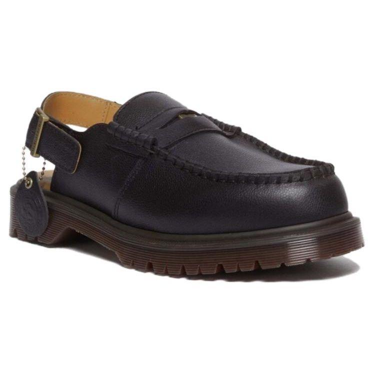 Dr. Martens Comfortable Round Toe Versatile Backless Casual Shoes Women Shoes Black 31511001