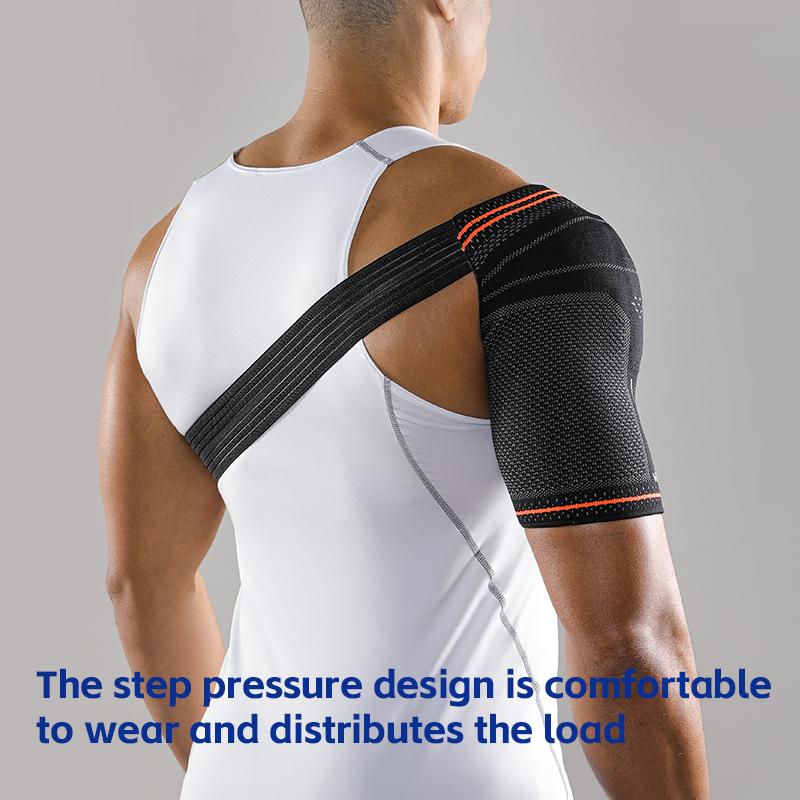 Vbosi Adjustable Shoulder Support Brace For Women Men With Silicone Pad Rotator Cuff Relief Compression Sleeve