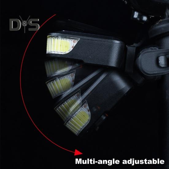 Solar Bicycle Tail Light Adjustable Rechargeable MTB Road Mountain Bike Lamp Waterproof 30LM Night Riding Bike Warning Rear Lamp
