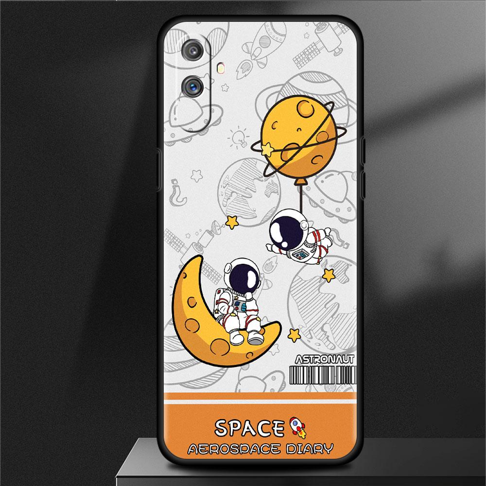 Soft Case For Oppo Realme 8 C21Y C21 GT Neo 2 Pro 3 7 9 Pro 8i 6 C11 9i C35 C15 Master C12 C3 Phone Cover Fashion Cool Astronaut