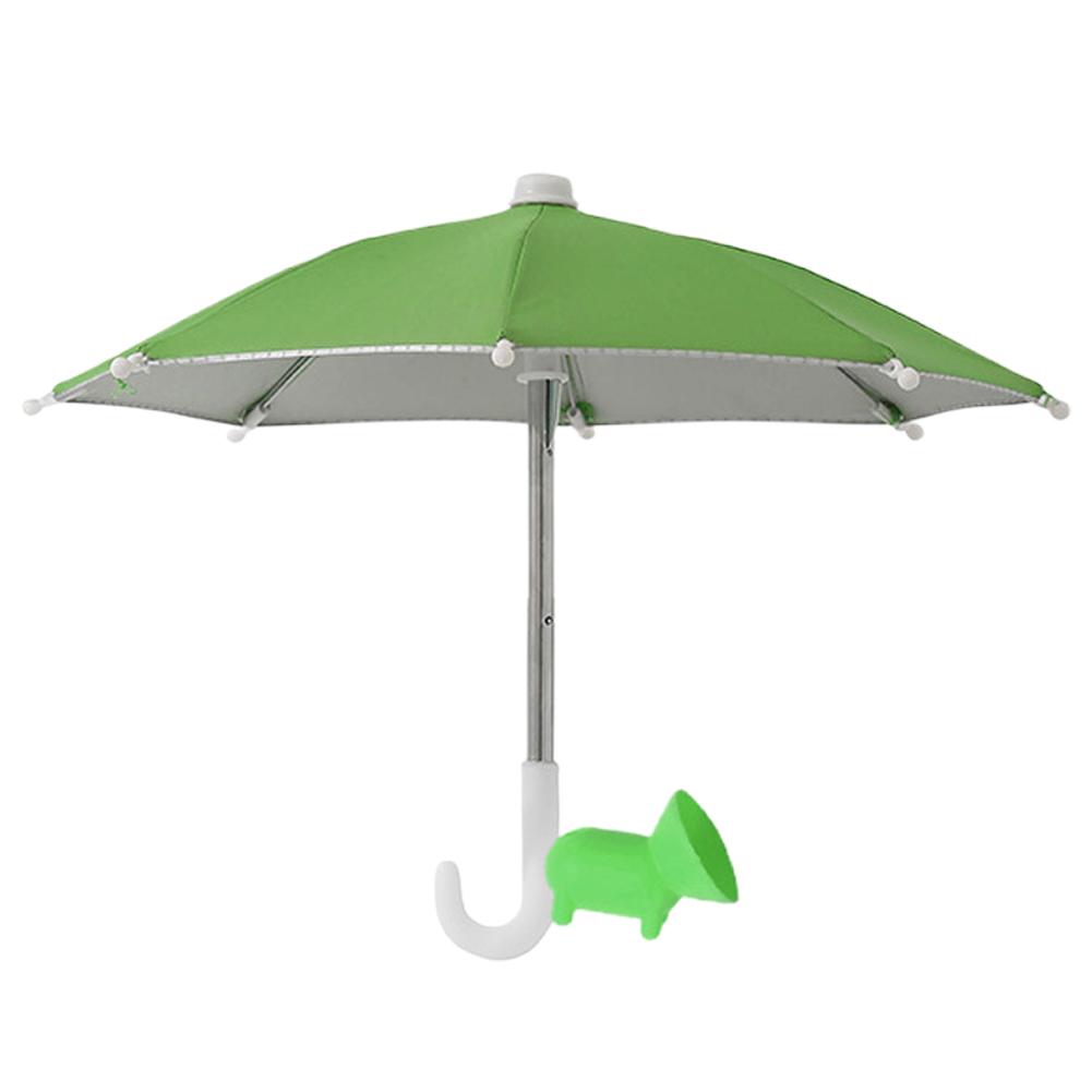 Creative Mini Umbrella Phone Stand, Universal Portable Waterproof Holder For Smartphones, Outdoor Anti-Glare Sunshade Accessory