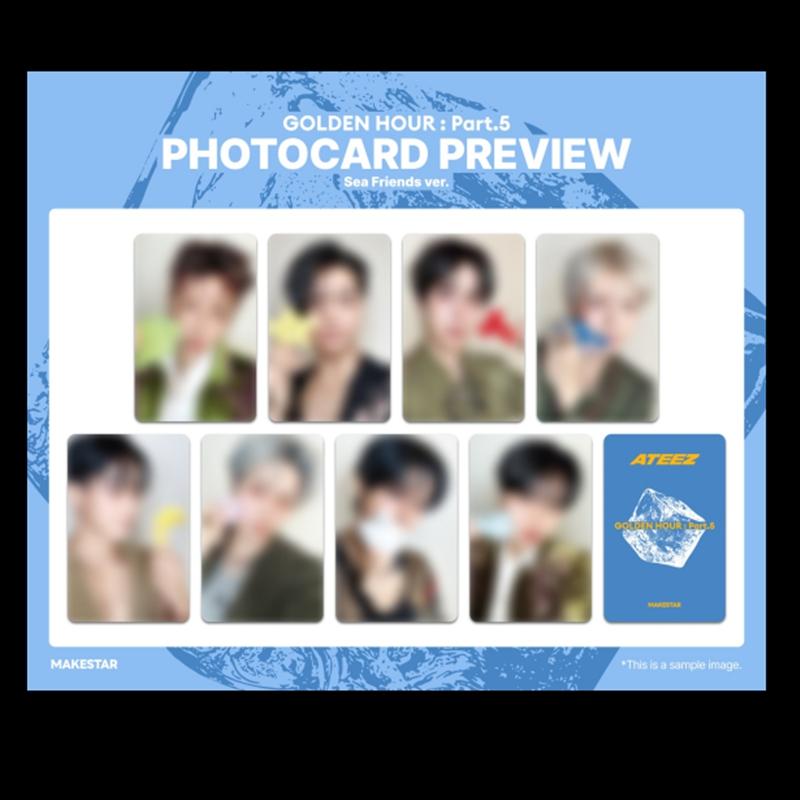 [Pre-order] ATEEZ GOLDEN HOUR : Part.5 (Poca Album) (Online Benefit)