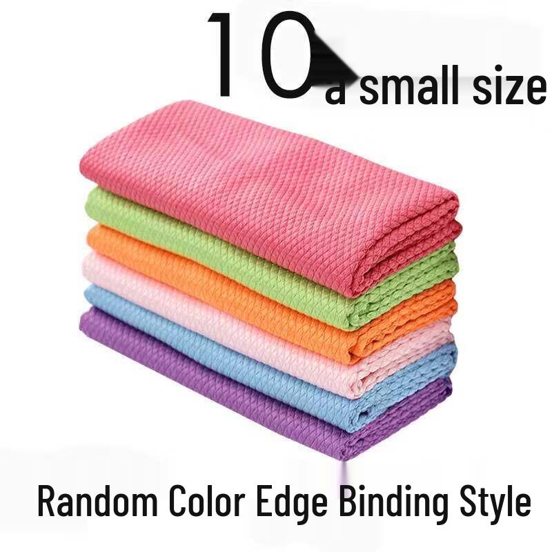 Super Absorbent Lint-Free Fish Scale Glass Cleaning Cloth