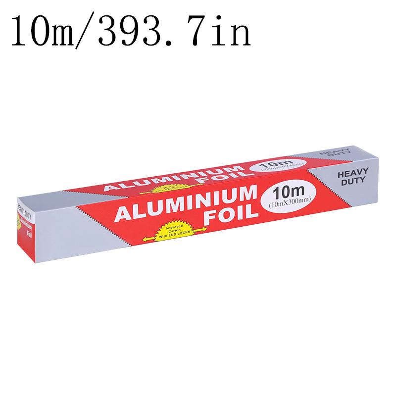 Household Outdoor Thickened Tin Foil Paper Disposable Aluminum Foil PaperAir Fryer Oven Food Grade BBQ Baking Tools