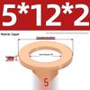National Standard Red Copper Gasket Seal Ring and Flat Washer M3-M60mm for Marine Instruments
