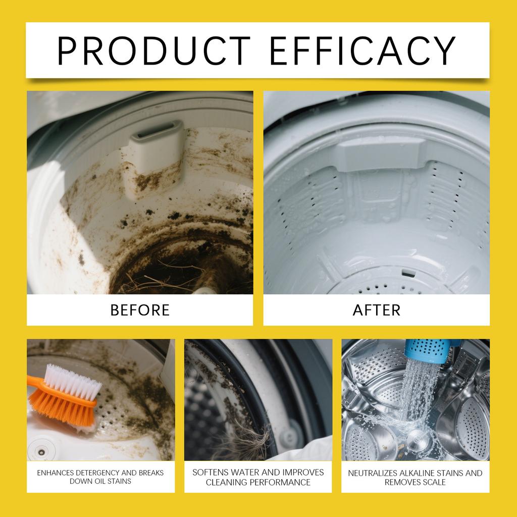 Washing Machine Tub Cleaner Dirt And Odors To Improve The Cleanliness Of Washing Machines. Suitable For All Models 237ML