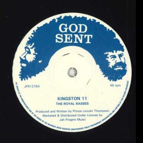 12inch Record ROYAL RASSED - Kingston 11 / Ain't Nobody Here But JFR1278 God Sent UK 2024 UK Reggae, Ska & Dub