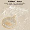Clear Acrylic Soap Holder Ventilated Base No Damage Designs Upgrades for Quick Drying & Secure Wall Mounting