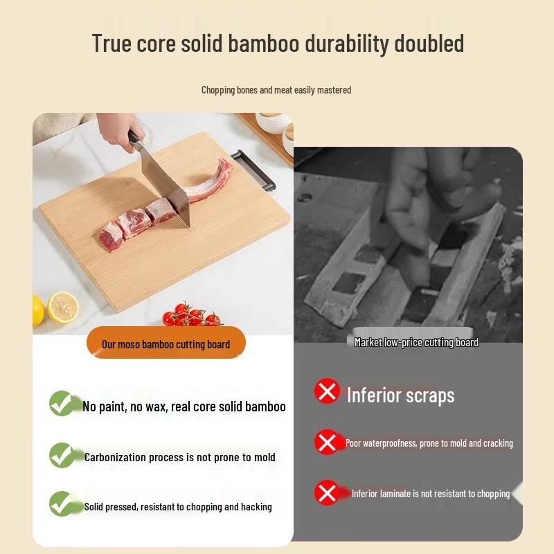 Abdo Double-Sided Bamboo Cutting Board