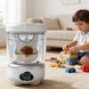 Small Washing Machine 1.6L Rechargeable Underwear Washer Panty Washing Machine For Socks Delicate Fabrics Towels Laundry