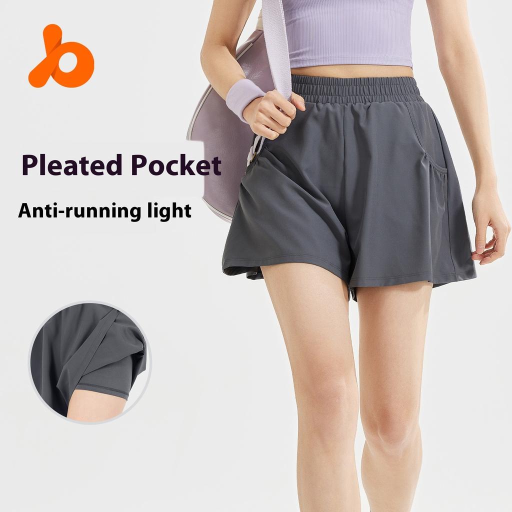 Women's Yoga Shorts Casual Anti-Exposure High Waist Hip Lifting Running Fitness Shorts