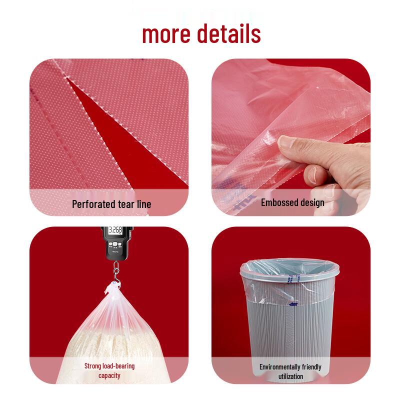 SHUANG YU Thickened Roll-Off Plastic Bags