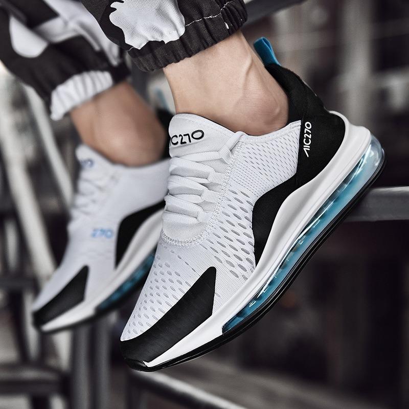 Scarpe da ginnastica giovanili ammortizzazione ad aria su tutta la pianta scarpe da corsa scarpe da viaggio in rete taglia grande scarpe Jinjiang sneakers