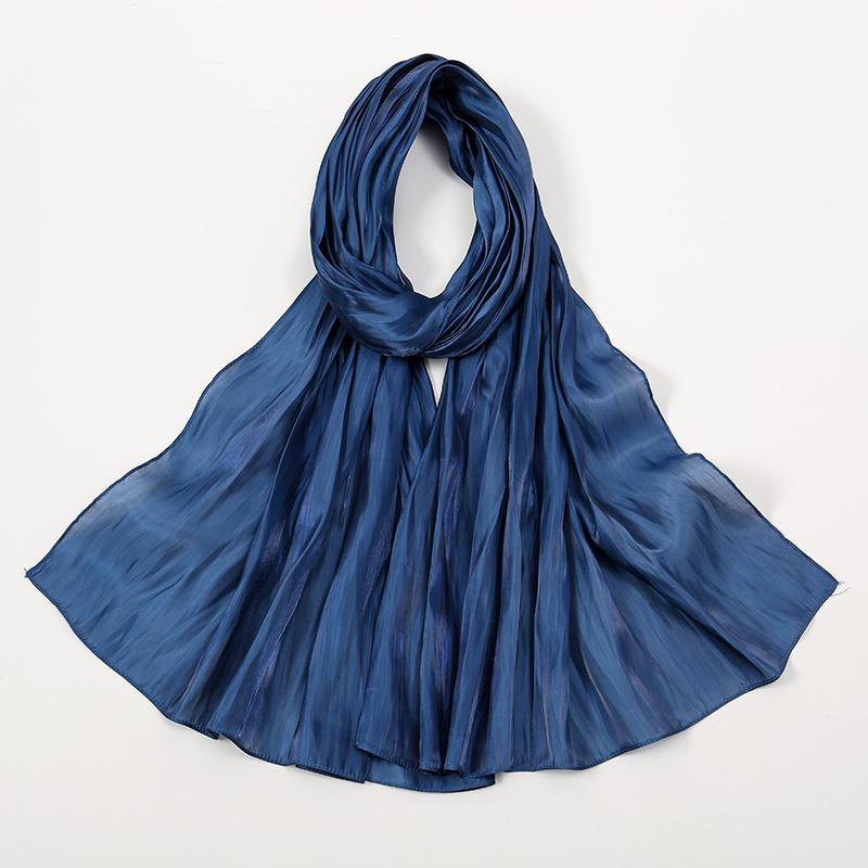 New Shimmer Silk Hijab Scarf For Women Muslim Shawl Abaya Silk Hijab Abaya Hijabs For Woman Jersey Head Wrap Scarf Islam Turban