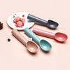 Fruit Digger Ice Cream Scoop Anti-Freeze Sorbet Spoon With Grip Handle For Yogurt Cookie Cupcake