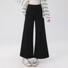Maternity Spring/Summer Wide-Leg Pants - Non-Constricting, Stylish, Petite Straight-Leg for Pregnancy