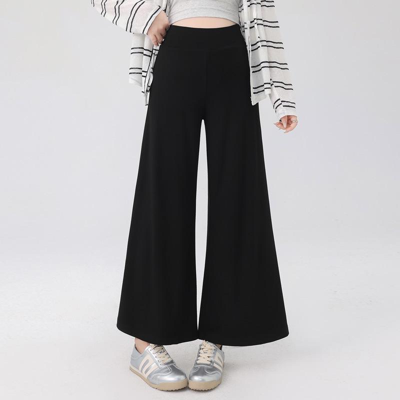 Maternity Spring/Summer Wide-Leg Pants - Non-Constricting, Stylish, Petite Straight-Leg for Pregnancy