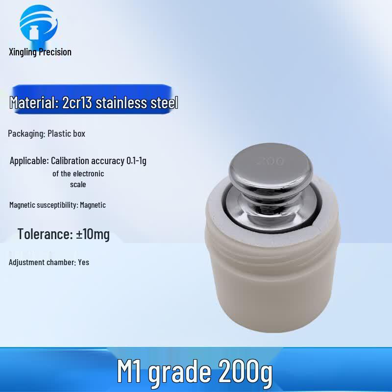 M1 Grade Stainless Steel Calibration Weight Set