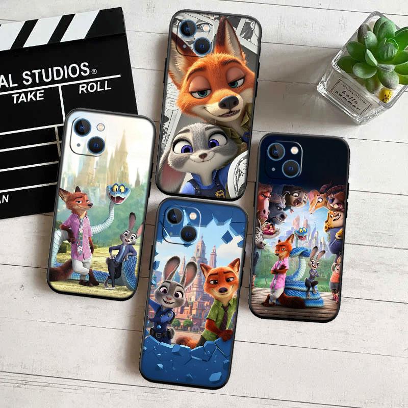 Zootopia Disney Phone Case for Motorola Moto Edge 60 60s 70 G86 G56 G54 E14 G04S G45 G54 G64 Pro Power Neo Fusion