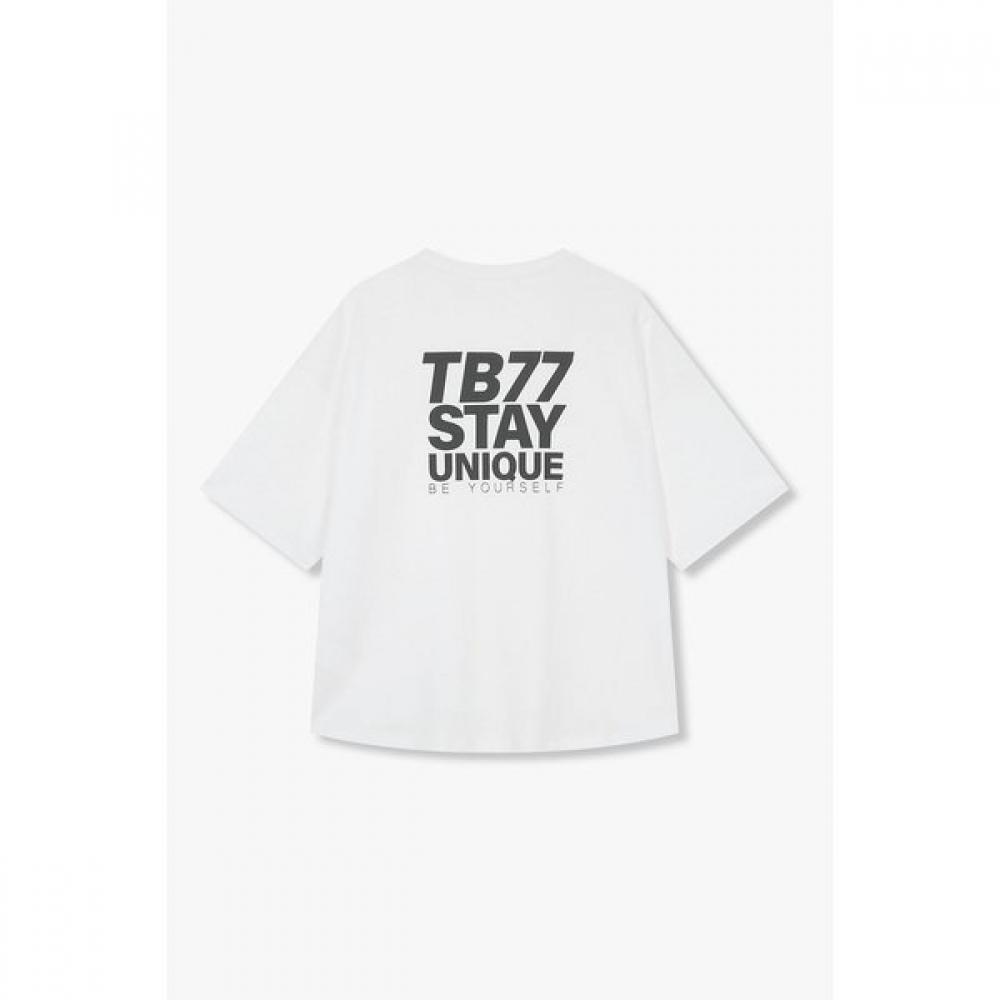 STudio Tomboy Unique LeTTering ShorT Sleeve T shirT  9176222994cT 